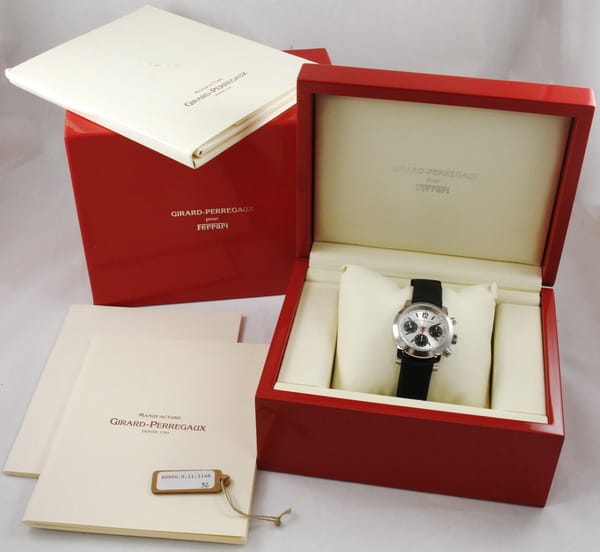 Box / Paper shot of Ferrari '275 Lemans' Chronograph