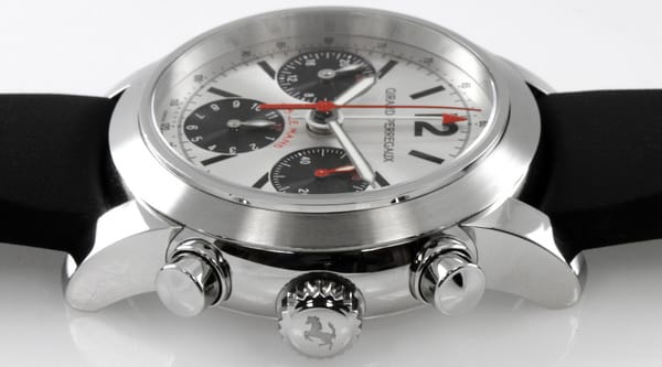 Crown Side Shot of Ferrari '275 Lemans' Chronograph