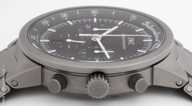 Crown Side Shot of GST Chronograph