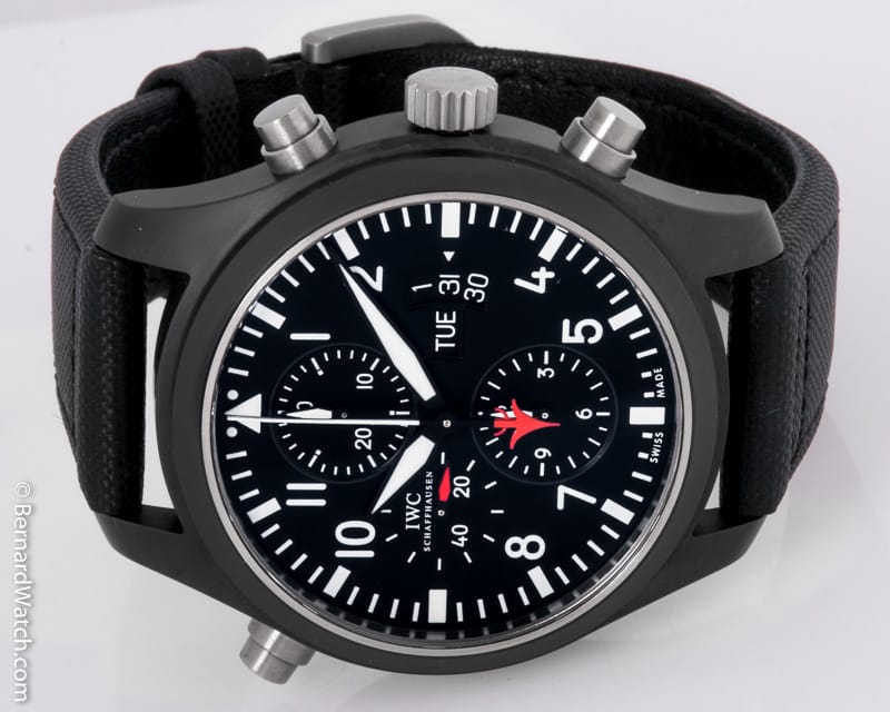 Front View of Pilot's Watch Doppelchronograph Edition 'TOP GUN'