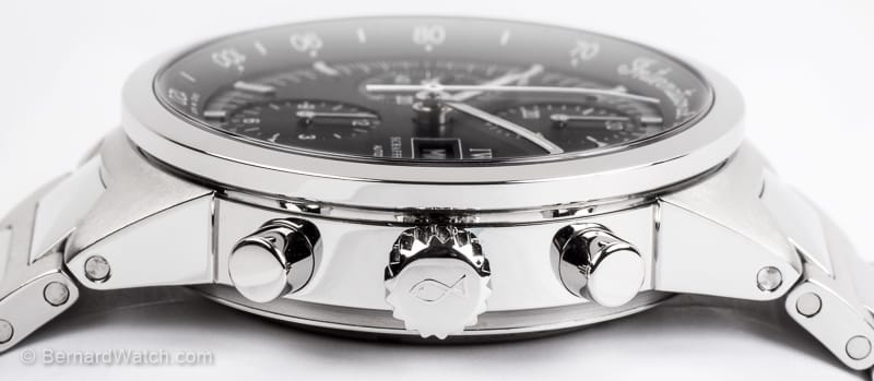 Crown Side Shot of GST Chronograph