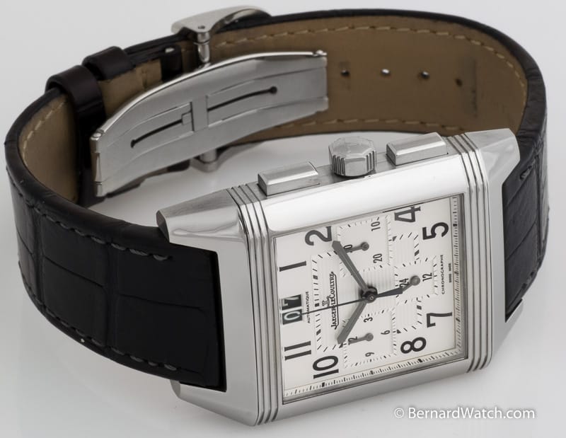 Front View of Reverso Squadra Chronograph GMT