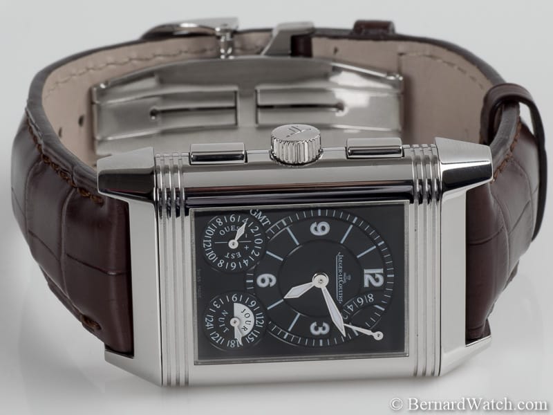 Front View of Reverso Grande GMT Duo