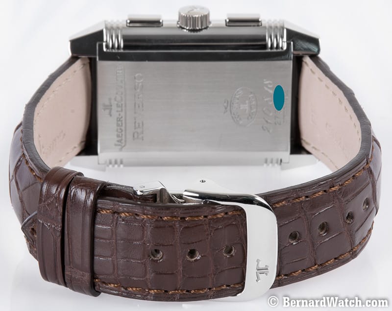 Rear / Band View of Reverso Grande GMT Duo
