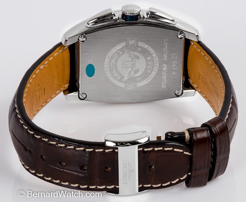 Rear / Band View of Evidenza Chronograph