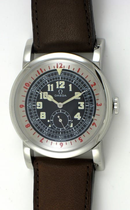 Omega - Museum : 1938 Pilot's Watch 