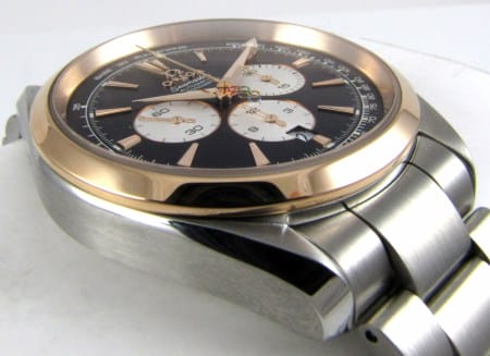 9' Side Shot of Seamaster Aqua Terra 'Olympic Collection Beijing 2008' Chronograph