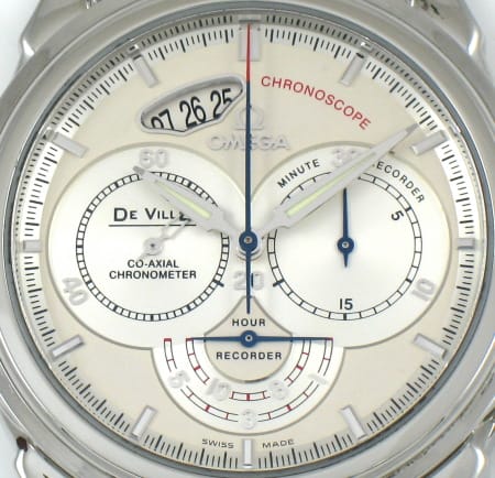 Dial Shot of DeVille Co-Axial GMT