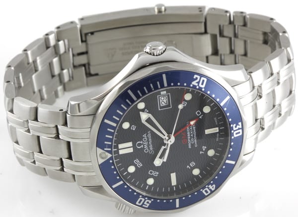 Front View of Seamaster Professional Co-Axial GMT