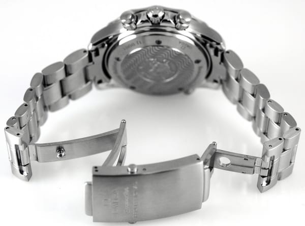 Open Clasp Shot of Seamaster Professional Chronograph 'US Special Edition'