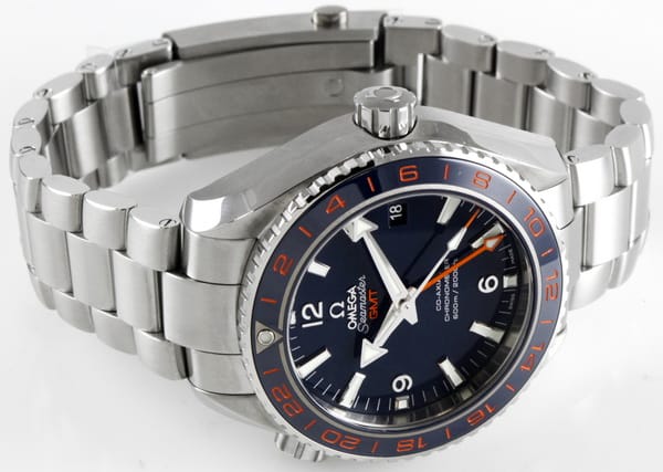Front View of Seamaster Planet Ocean GMT 'Goodplanet'