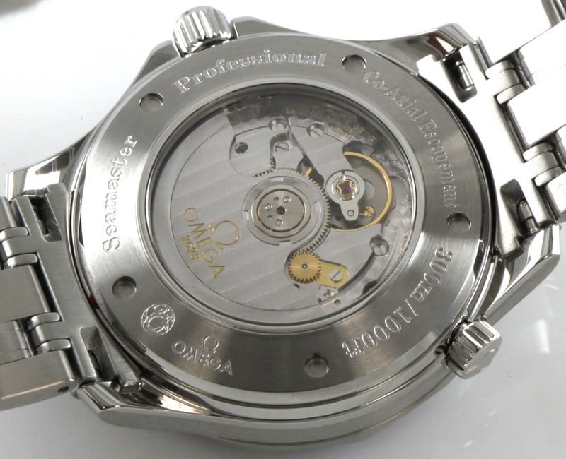 Caseback of Seamaster Professional Co-Axial GMT