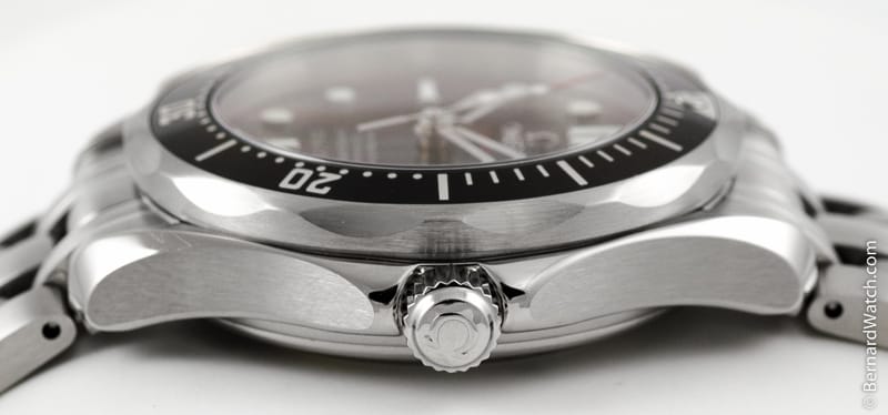 Crown Side Shot of Seamaster Professional Co-Axial Midsize