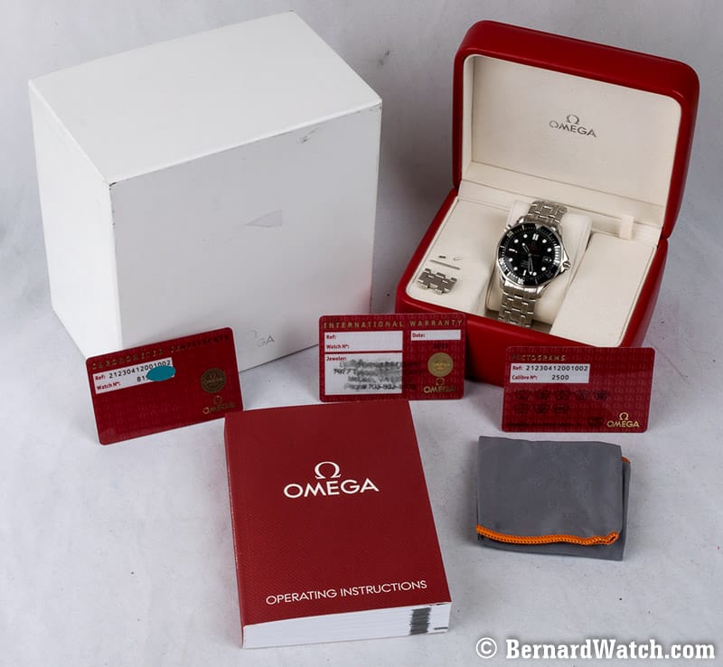 Box / Paper shot of Seamaster Professional Co-Axial
