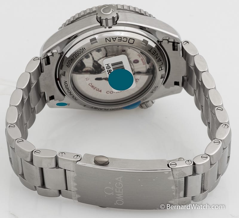 Rear / Band View of Seamaster Planet Ocean GMT 'Goodplanet'