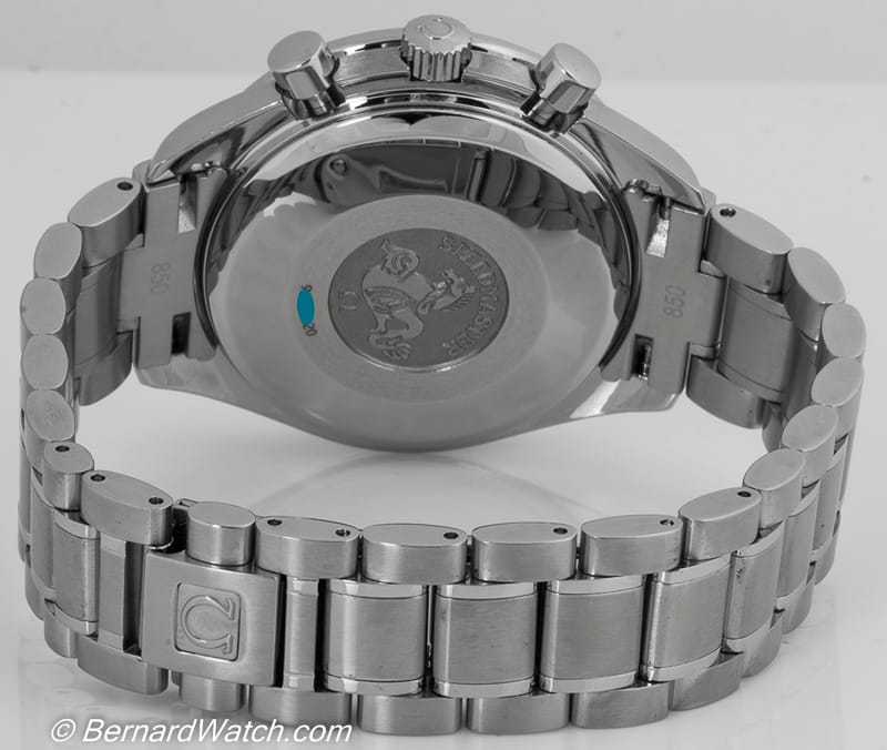Rear / Band View of Speedmaster Date