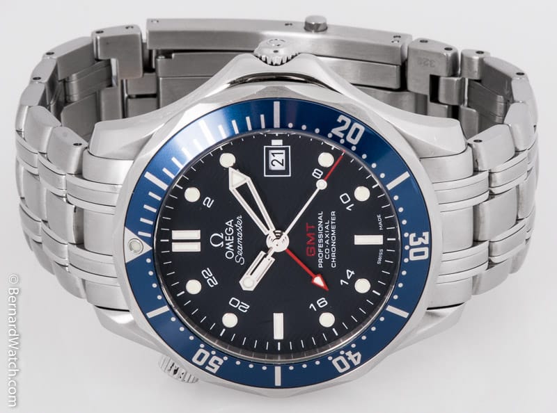 Front View of Seamaster Professional Co-Axial GMT