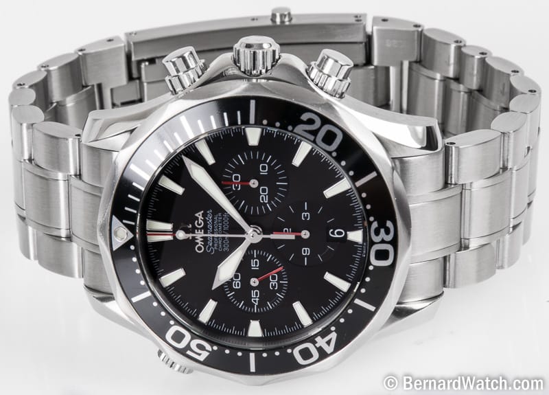 Front View of Seamaster Professional Chrono
