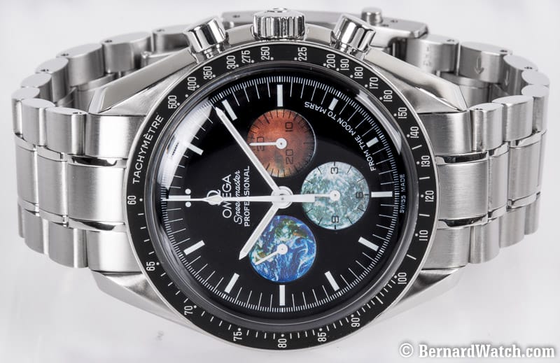 Front View of Speedmaster 'From the Moon to Mars'