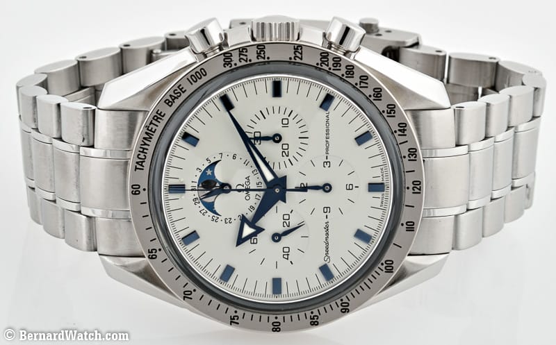 Front View of Speedmaster Pro Moonphase Moonwatch