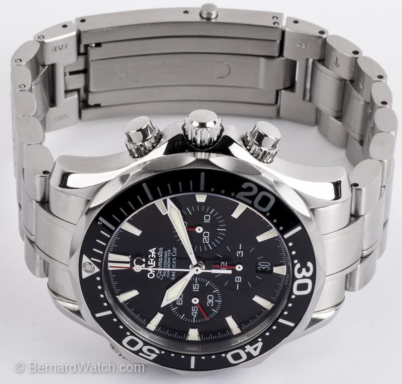 Front View of Seamaster Pro 'America's Cup' Racing Chrono
