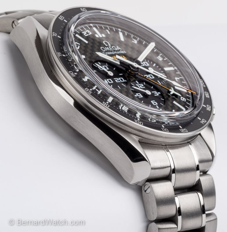 9' Side Shot of Speedmaster HB-SIA 'Solar Impulse' Co-Axial GMT Chronograph