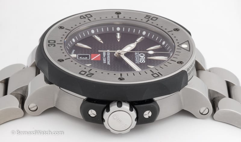 Crown Side Shot of ProDiver Kittiwake Limited Edition