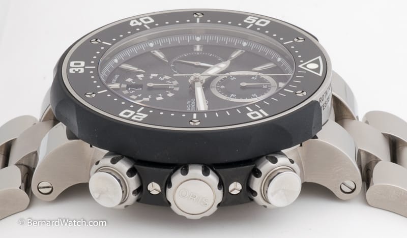 Crown Side Shot of ProDiver Chronograph
