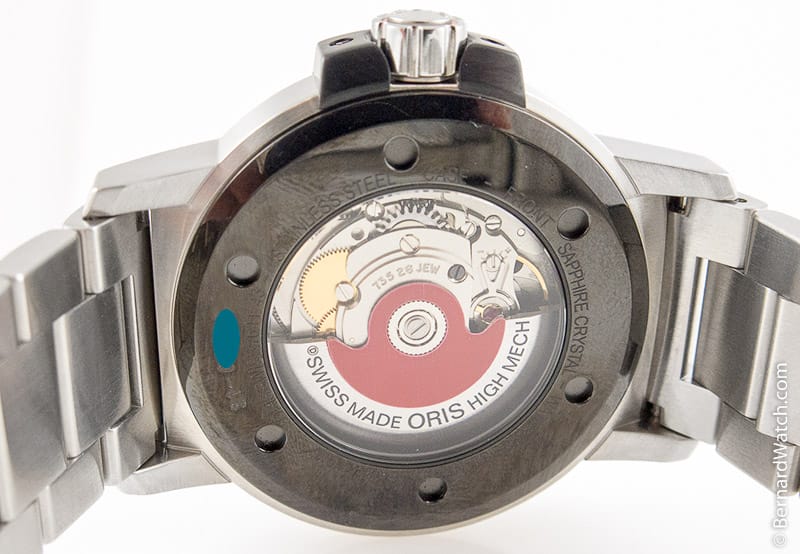 Caseback of BC 3 Advanced Day Date