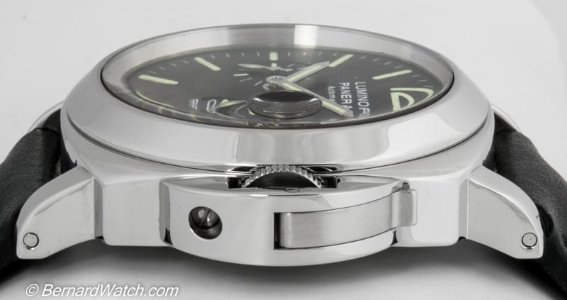 Crown Side Shot of Luminor Power Reserve