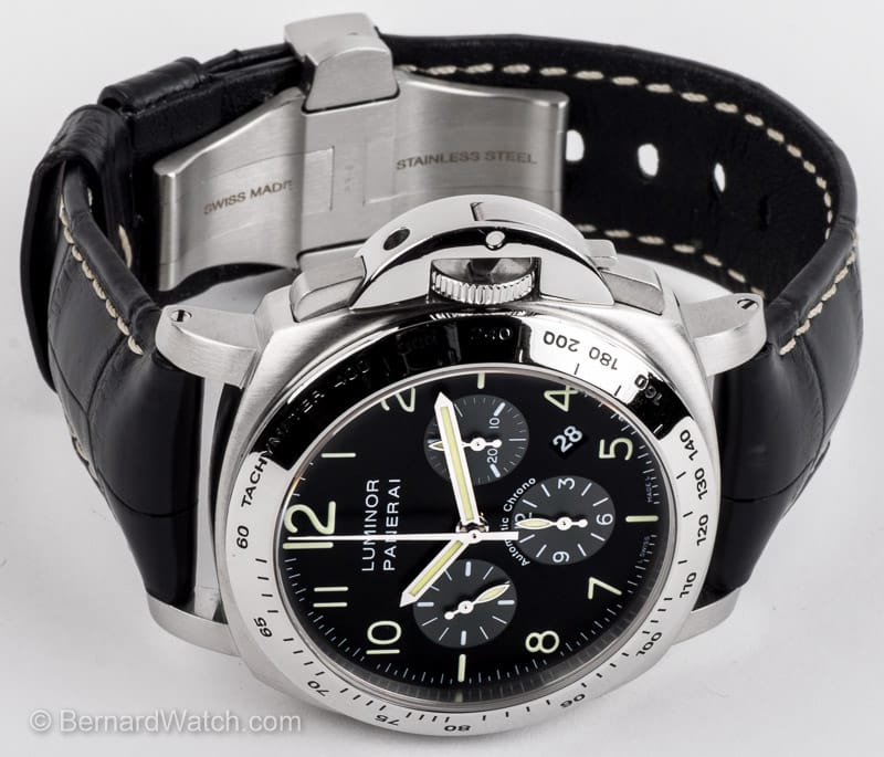Front View of Luminor Chronograph 'Pre-Daylight'
