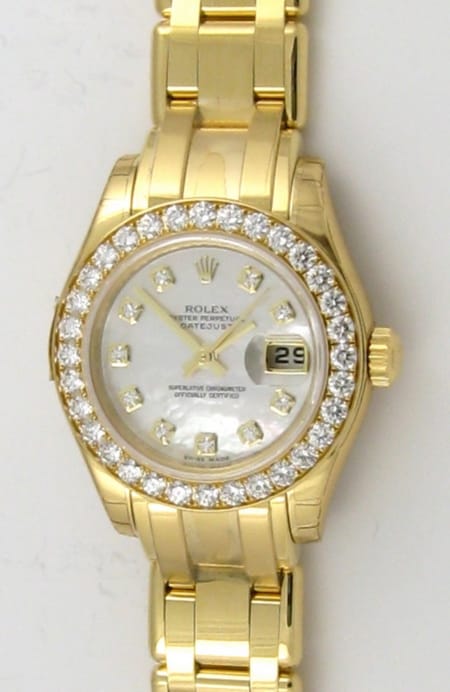 Rolex - Ladies Masterpiece Datejust Pearlmaster