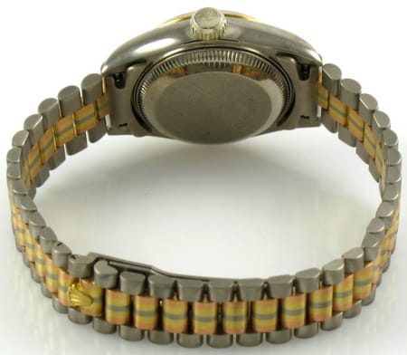 Rear / Band View of Tridor Ladies Datejust President