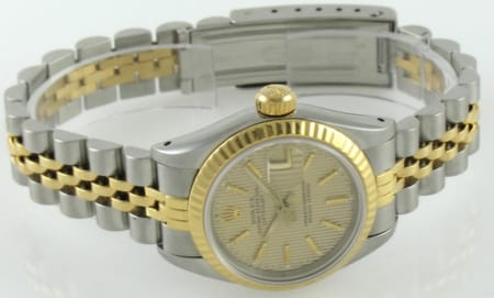 Front View of Ladies Datejust