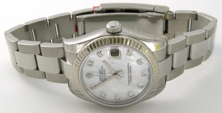 Front View of Datejust Midsize 31MM