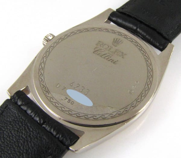 Caseback of Cellini Danaos