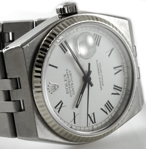 Dial Shot of Datejust OysterQuartz