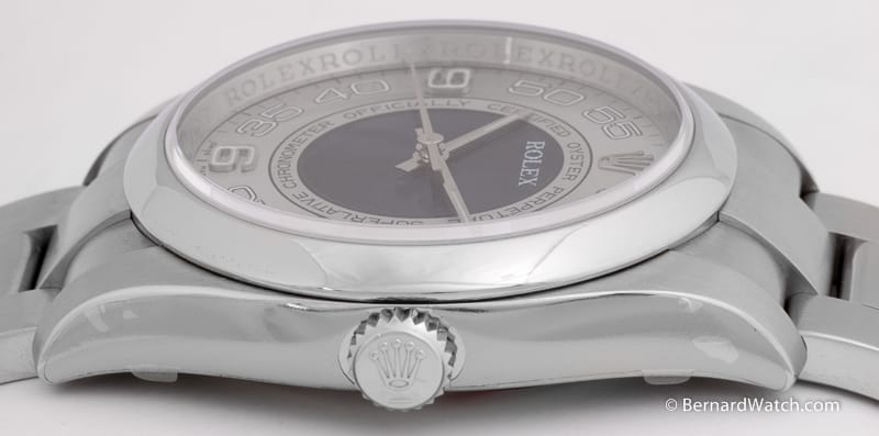 Crown Side Shot of Oyster Perpetual