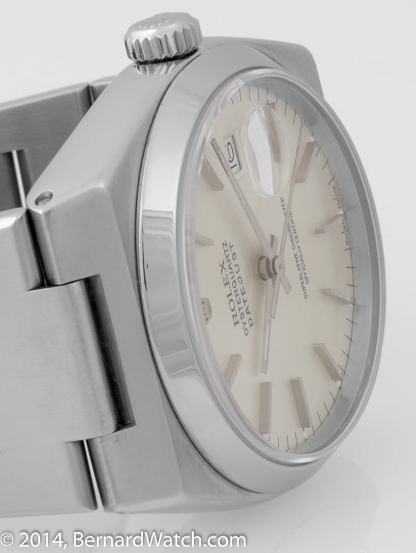 Dial Shot of Datejust OysterQuartz