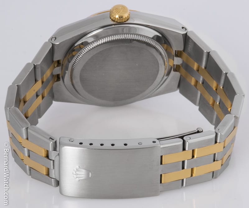 Rear / Band View of Datejust Oysterquartz