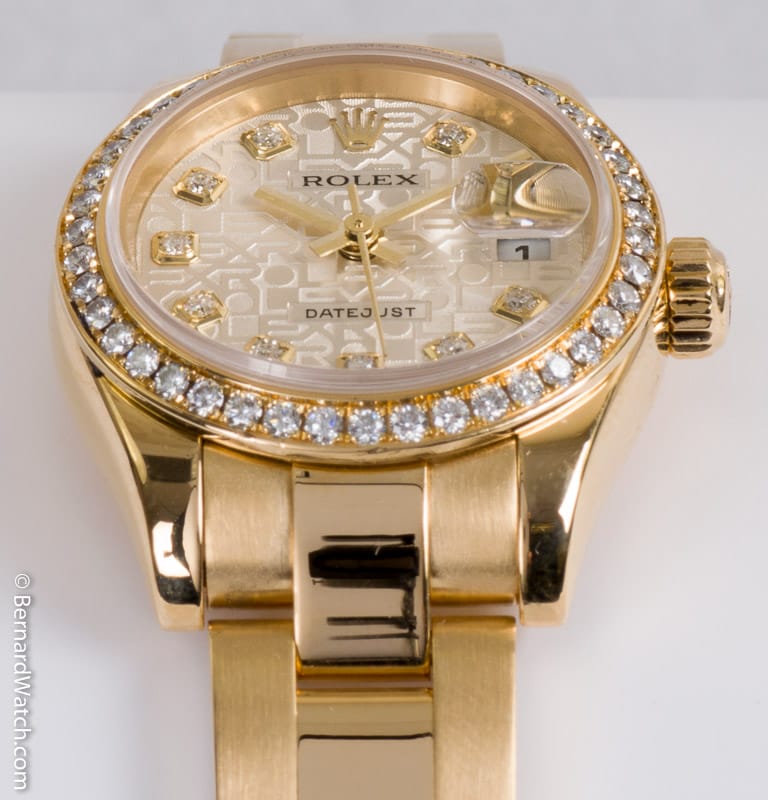 Front Shot  of Ladies Datejust President