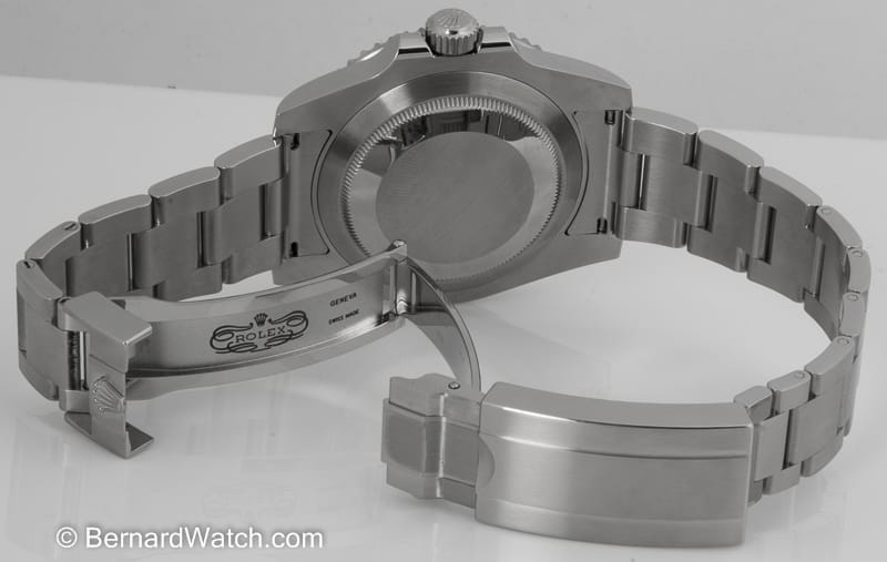 Open Clasp Shot of Submariner Date