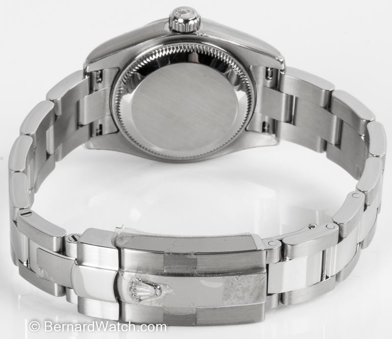 Rear / Band View of Ladies Datejust