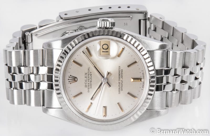 Front View of Datejust Midsize