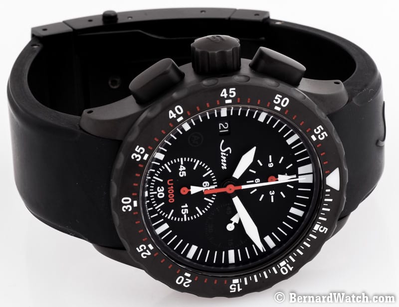 Front View of U-Boat U1000 S EZM 6 Chronograph