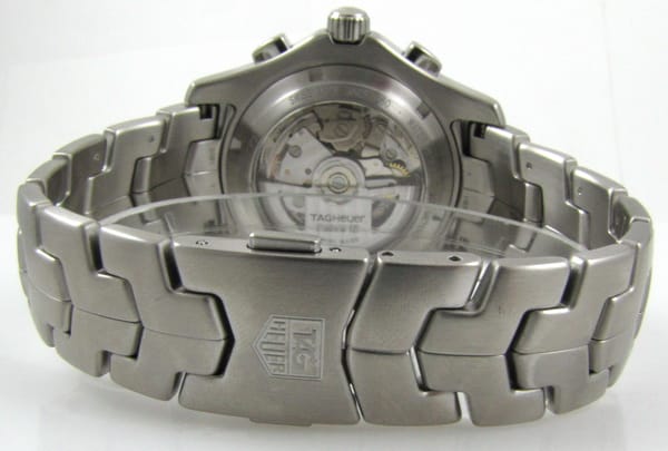 Rear / Band View of Link Chronograph