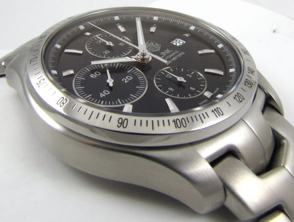 9' Side Shot of Link Chronograph