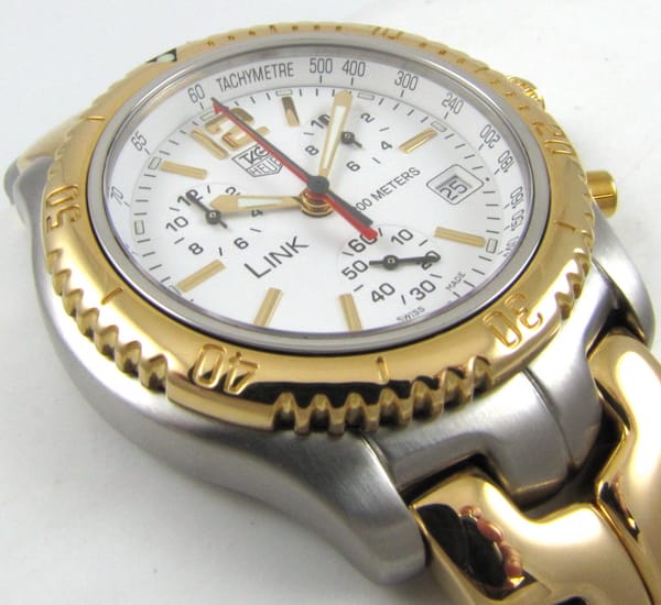 9' Side Shot of Link Chronograph