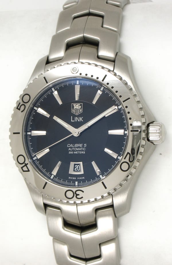 TAG Heuer Link Diver WJ201A.BA0591 SOLD OUT black dial on