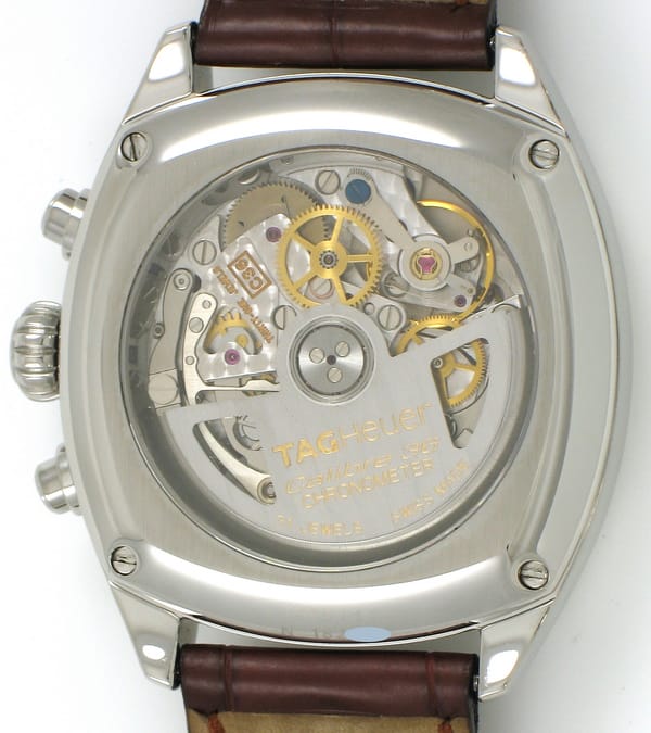 Caseback of Monza Chronograph